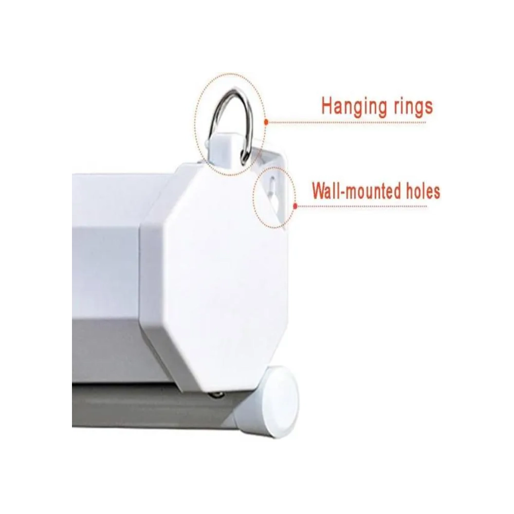 Multybyte Anti-Creased Self-Lock Projector Screen 6×8 120 view 4